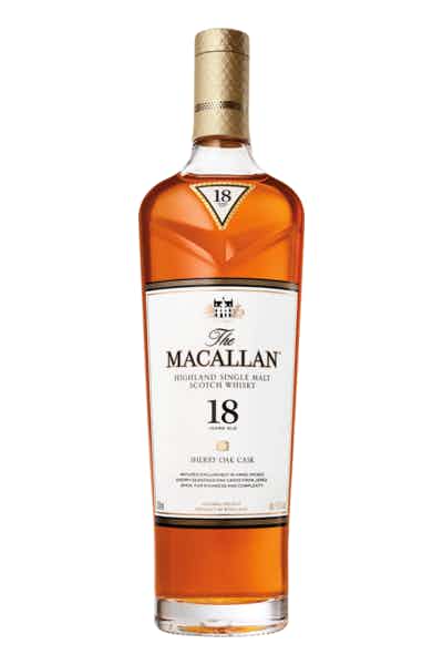 The Macallan Sherry Oak 18 Year Old Single Malt Scotch Whisky
