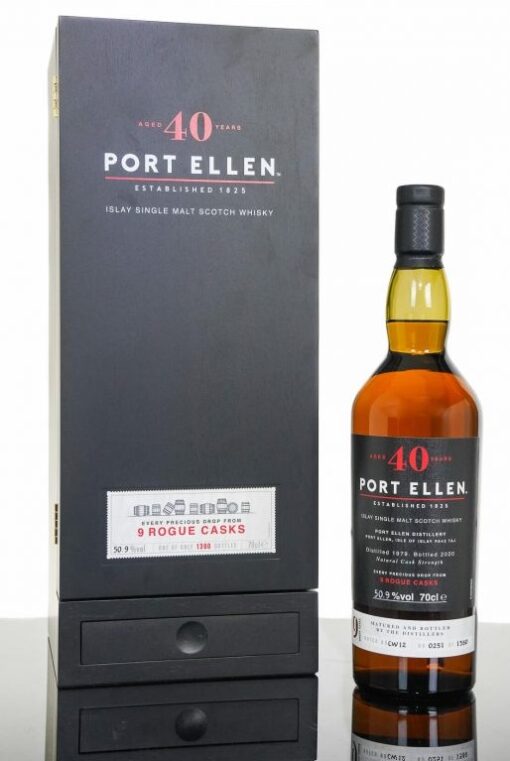 1979 Port Ellen 40 Years Old 9 Rogue Casks Islay Single Malt Scotch Whisky (700ML) 1979 port ellen old malt cask